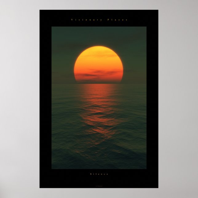 tystnad poster (Framsidan)