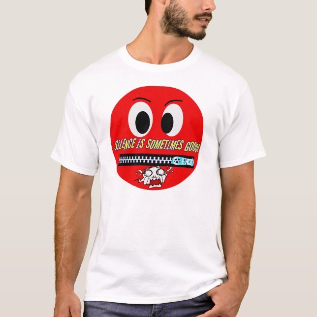 Tystnad!_ T-shirt (Framsida)