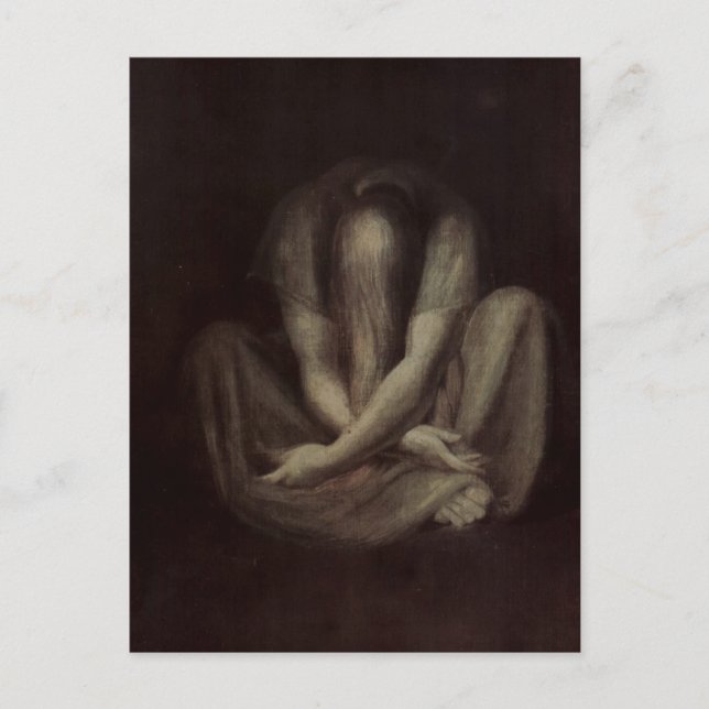 Tystnad Vykort (Framsida)