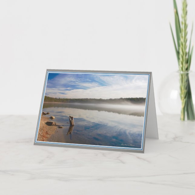 Tystnad: Walden damm--communing med soul.en Kort (Framsida)