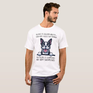 Tystnaden är Golden om du inte har en Boston Terri T Shirt
