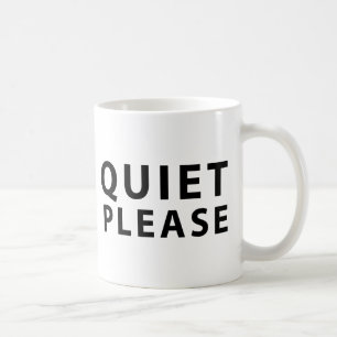 Tystnaden behar kaffemugg