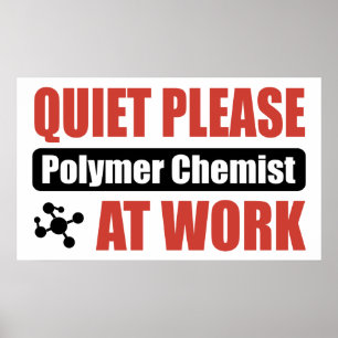 Tystnaden behar polymerkemisten på arbete poster