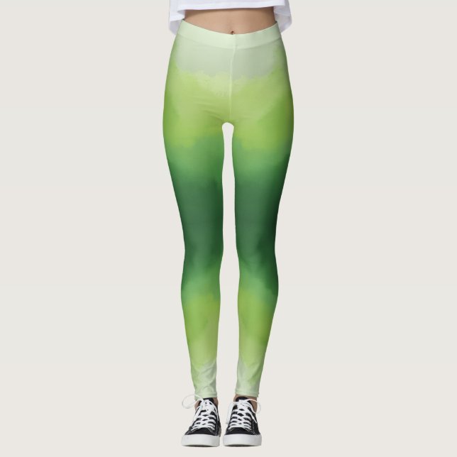 Tystnaden under gröna kullar leggings (Framsida)