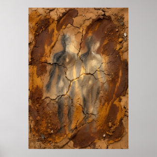 Tystnaden under jorden poster