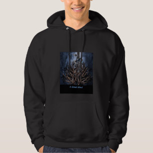tystnaden varar besvärad sweatshirt med luva