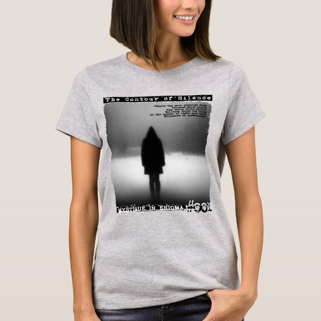 Tystnadens Kontur T Shirt (Framsida)