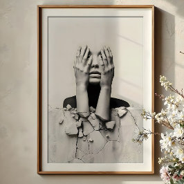 Tystnadens slöja poster