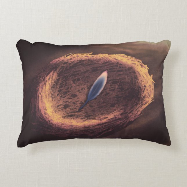 Tyto The Fainted Owl Prydnadskudde (Framsidan)