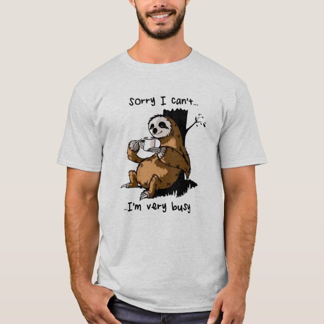 Tyvärr är han upptagen t shirt (Framsida)