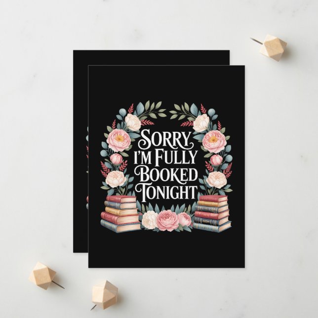 Tyvärr är jag helt bokad ikväll  meddelande (Fram/Back In Situ)