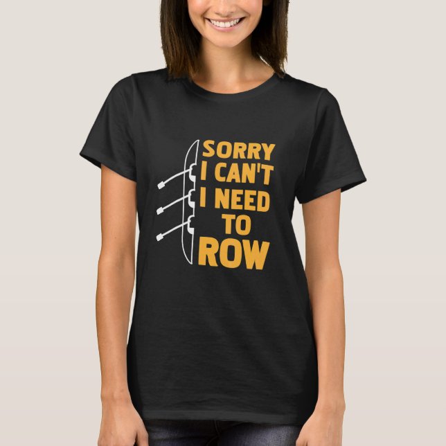 Tyvärr behöver jag inte radmatningsraderna nu t shirt (Framsida)