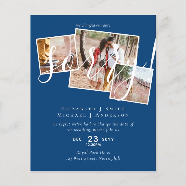 TYVÄRR! Bröllopsdatum ändrat datum FOTO (Framsida)