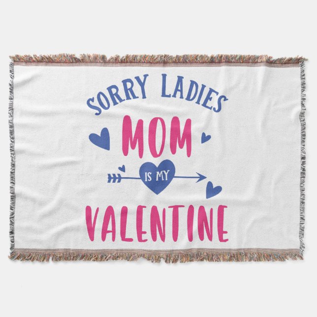 TYVÄRR DÄMOR MAMMA ÄR MIN VALENTIN FILT (Framsidan)