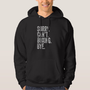 Tyvärr Kan Inte Boxas Hej Sarcasstiska Memes Boxni Hoodie
