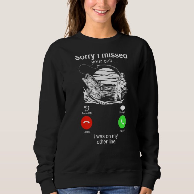 Tyvärr missade jag ditt samtal på andra Manar FIS T Shirt (Framsida)