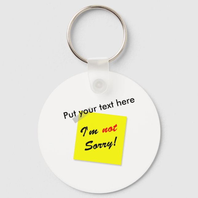 Tyvärr Nyckelring (Framsida)