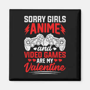 Tyvärr tjejer anime och videospel är min valentin magnet