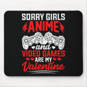 Tyvärr Tjejer Anime Och Videospel Är Min Valentin Musmatta