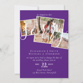 TYVÄRR,  Uppskjutning av bröllop - ändring av datu