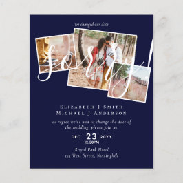 TYVÄRR,  Uppskjutning av bröllop - ändring av datu