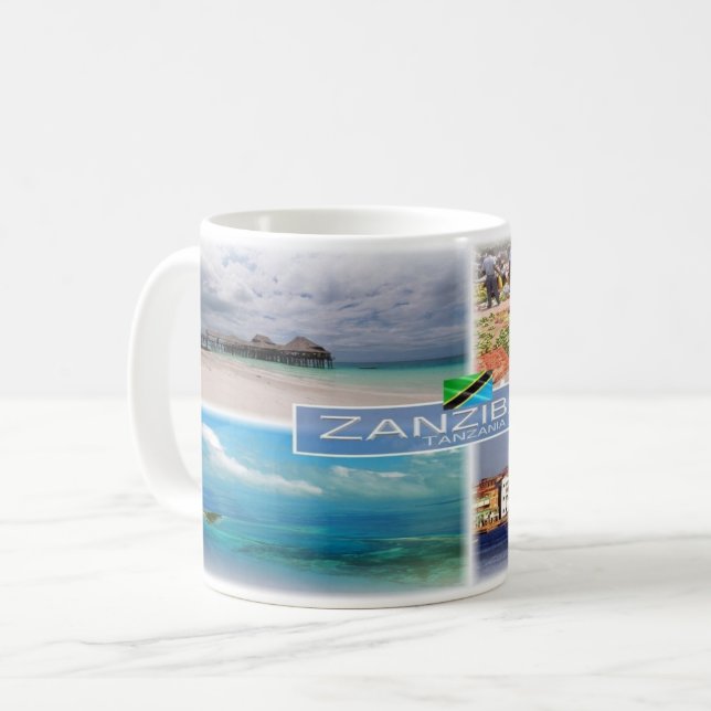 TZ Tanzania - Zanzibar - Kaffemugg (Framsida vänster)