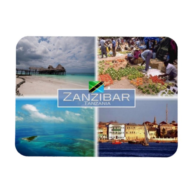 TZ Tanzania - Zanzibar - Magnet (Horisontell)