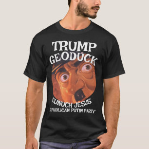 Tzar Rue Lögnhals Trump POTUS Patriotisk MAGA Tåg T Shirt