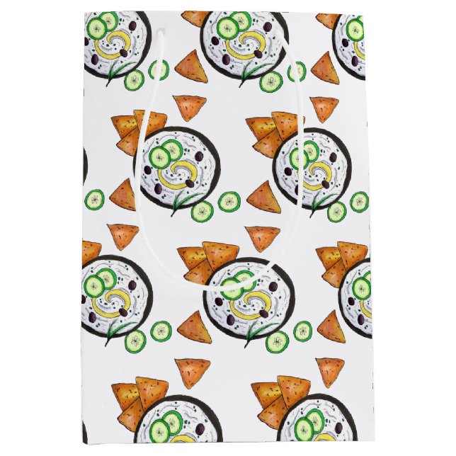 Tzatziki Grekiska Meze Dip Mediterranean Food Gree (Framsidan)