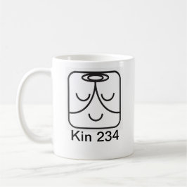 Tzolkin Mago Branco Kin 234 Kaffemugg