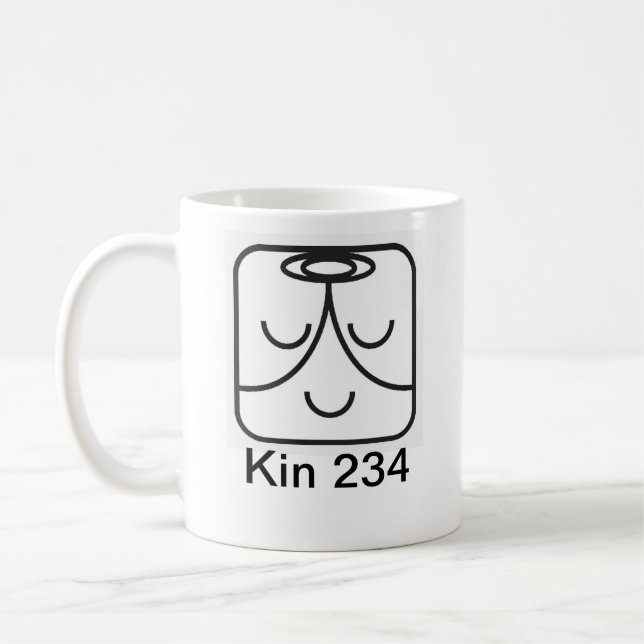 Tzolkin Mago Branco Kin 234 Kaffemugg (Vänster)