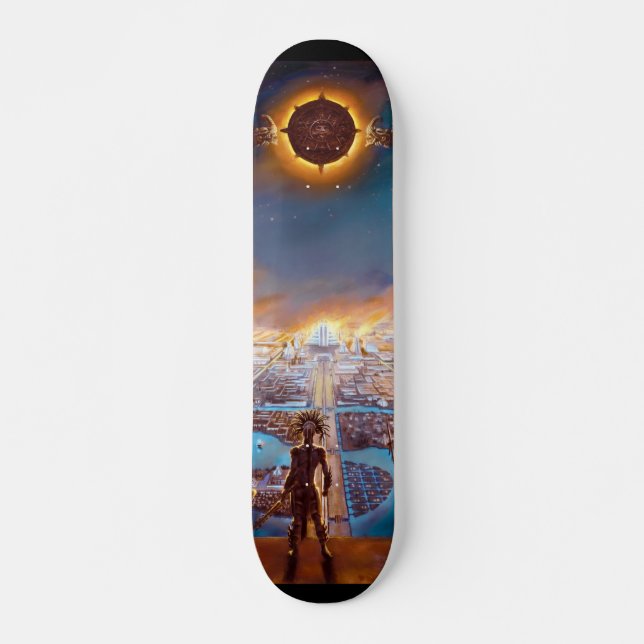 Tzolkin Poster Skateboard Bräda 21,5 Cm (Framsida)