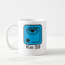 Tzolkin Tormenta Azul Kin 59 Kaffemugg