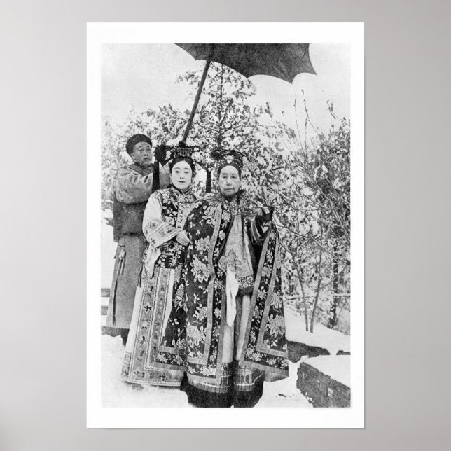 Tz'u Hsi (1835-1908) Empress Dowager of China, c.1 Poster (Framsidan)