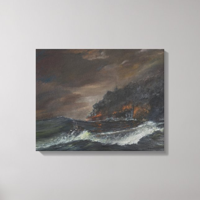 U107 750 dagar 1993 canvastryck (Framsida)