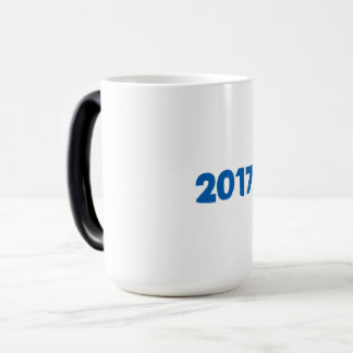 U 2017 kan ändra TEXTSTIL och TEXTFÄRG Magisk Mugg