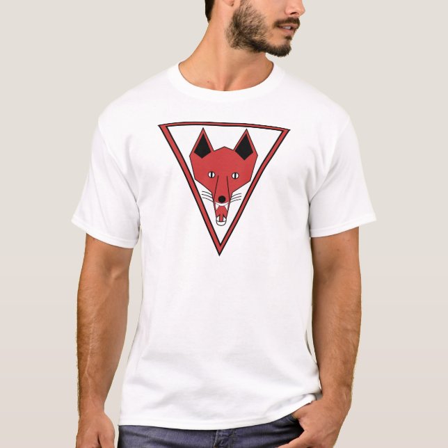 U-255 som grinar räven t shirt (Framsida)