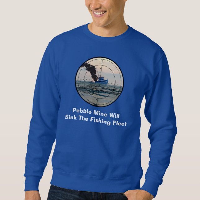 U-29 - Stoppa Pebble Mine Sweatshirt (Framsida)