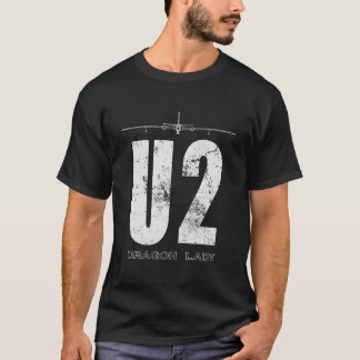 U-2 Dragon Dam Spy Flygplan T Shirt