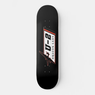 U-2 Spanien Flygplan Mini Skateboard Bräda 18,5 Cm