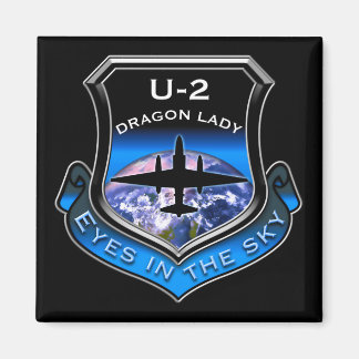 U-2-spion flygplan magnet