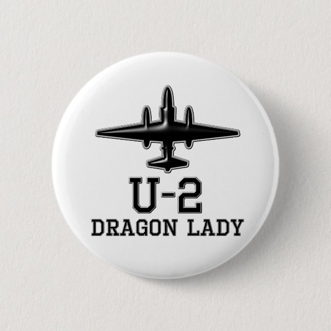 U-2 Spy Flygplan Knapp (Framsida)