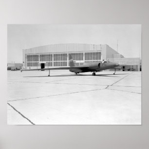 U-2 Spy Flygplan med fiktiva NASA-märkningar Poster