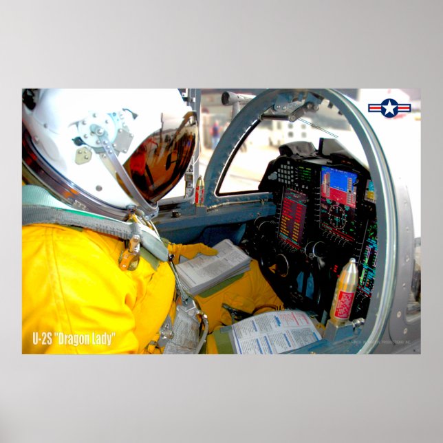 U-2S DRAGON DAM POSTER (Framsidan)