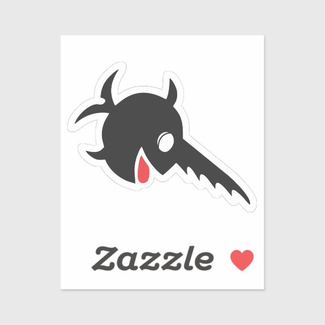 U-96 Emblem - Skrattsvärdfisk Klistermärken (Ark)