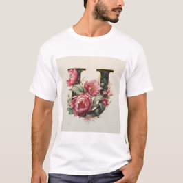 U alfabet namn t shirt