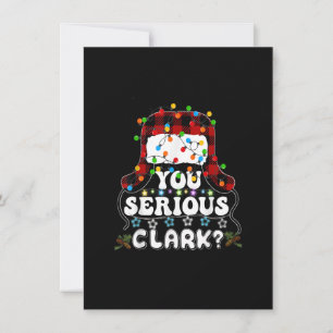 U Allvarlig Clark Julsemester Fula Julen Inbjudningar