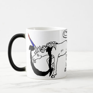 U är för Unicorn Magisk Mugg