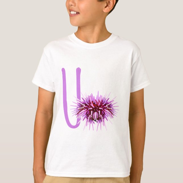 U är till Urchin T Shirt (Framsida)