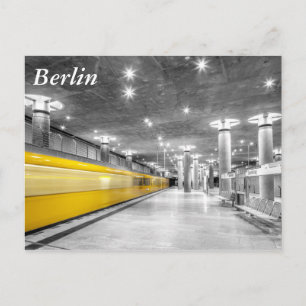 U Bahn Berlin Vykort